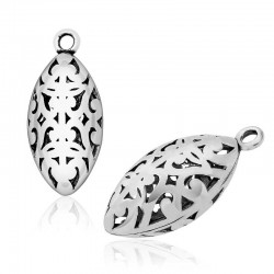 Gümüş İşlemeli Kurşun Tesbih İmamesi Gümüş İşlemeli Kurşun Tesbih İmamesi