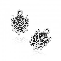 Gümüş Osmanlı Arması Tesbih Püskülü Gümüş Osmanlı Arması Tesbih Püskülü