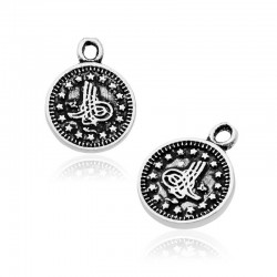 Gümüş Tuğra Tesbih Püskülü Gümüş Tuğra Tesbih Püskülü