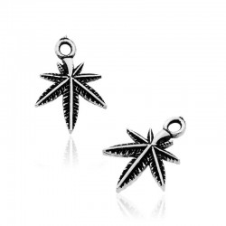 Gümüş Yaprak Tesbih Püskülü Gümüş Yaprak Tesbih Püskülü