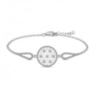 Gümüş Yaşam Çiçeği Bileklik Gümüş Yaşam Çiçeği Bileklik