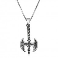 Gümüş Balta Kolye