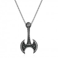 Gümüş Balta Kolye