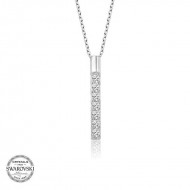 Swarovski Taşlı Gümüş Yeditaş Bayan Kolye Swarovski Taşlı Gümüş Yeditaş Bayan Kolye