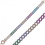 Gümüş Renkli Taşlı Gurmet Bayan Bileklik Gümüş Renkli Taşlı Gurmet Bayan Bileklik