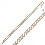 Gümüş Rose Taşlı Gurmet Bayan Bileklik Gümüş Rose Taşlı Gurmet Bayan Bileklik