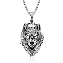 Gümüş Göktürkçe Türk Yazılı Kurt Kolye Gümüş Göktürkçe Türk Yazılı Kurt Kolye