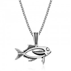 Gümüş Balık Kolye Gümüş Balık Kolye