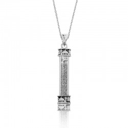 Gümüş Minare Cevşen Dualı Kolye Gümüş Minare Cevşen Dualı Kolye