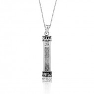 Gümüş Allah Cevşen Dualı Kolye Gümüş Allah Cevşen Dualı Kolye