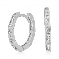 Gümüş Halka Küpe Gümüş Halka Küpe