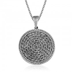 Gümüş Esma-ül Hüsna Kolye Gümüş Esma-ül Hüsna Kolye