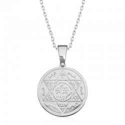 Gümüş Süleyman Mührü Kolye Gümüş Süleyman Mührü Kolye