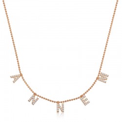 Gümüş Rose Annem Yazılı Bayan Kolye Gümüş Rose Annem Yazılı Bayan Kolye