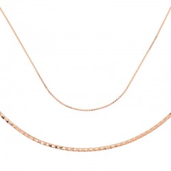 Gümüş Omega Choker Zincir