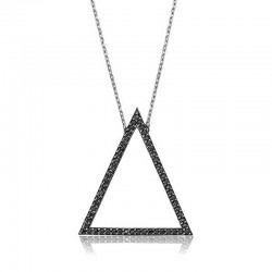 Gümüş Üçgen Kadın Kolye Gümüş Üçgen Kadın Kolye