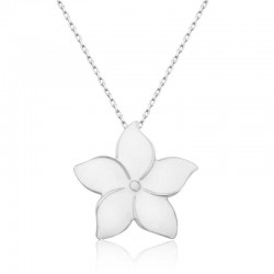 Gümüş Yasemin Çiçeği Kadın Kolye Gümüş Yasemin Çiçeği Kadın Kolye