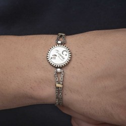 Gümüş Kemal Atatürk imza Erkek Bileklik Gümüş Kemal Atatürk imza Erkek Bileklik