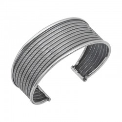 Gümüş Eskitme Desenli Kadın Bilezik Gümüş Eskitme Desenli Kadın Bilezik