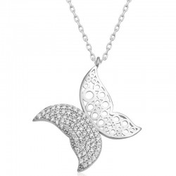 Gümüş Kelebek Kadın Kolye Gümüş Kelebek Kadın Kolye