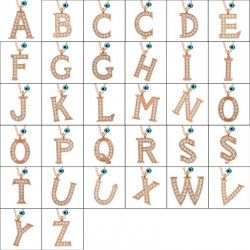 Gümüş Nazar Rose S Harfi Kadın Kolye Gümüş Nazar Rose S Harfi Kadın Kolye