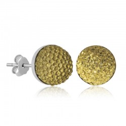 Gümüş Kristal Çivili Kadın Küpe Gümüş Kristal Çivili Kadın Küpe