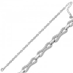 Gümüş Zirkon Taşlı Kadın Bileklik Gümüş Zirkon Taşlı Kadın Bileklik