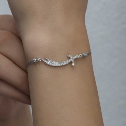 Gümüş Zülfikar Kılıcı Kadın Bileklik Gümüş Zülfikar Kılıcı Kadın Bileklik