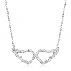 Gümüş Melek Kanadı Kadın Kolye Gümüş Melek Kanadı Kadın Kolye