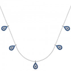 Gümüş Nazarlı Şans Kadın Kolye Gümüş Nazarlı Şans Kadın Kolye