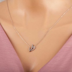 Gümüş Elif Vav Kadın Kolye Gümüş Elif Vav Kadın Kolye