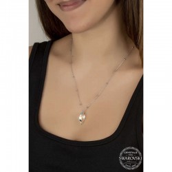 Swarovski Crystal Taşlı Top Zincir Gümüş Kadın Kolye Swarovski Crystal Taşlı Top Zincir Gümüş Kadın Kolye