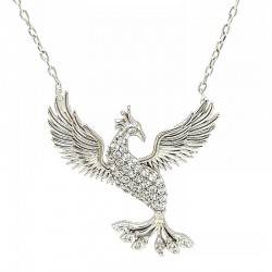 Gümüş Zümrüdü Anka Kuşu Kadın Kolye Gümüş Zümrüdü Anka Kuşu Kadın Kolye