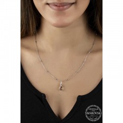 Swarovski Crystal Taşlı Ametist Top Zincir Gümüş Kadın Kolye Swarovski Crystal Taşlı Ametist Top Zincir Gümüş Kadın Kolye