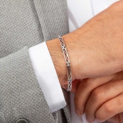 Gümüş Oksitli Erkek Bileklik Gümüş Oksitli Erkek Bileklik