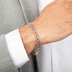 Gümüş Oksitli Erkek Bileklik Gümüş Oksitli Erkek Bileklik