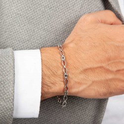 Gümüş Oksitli Erkek Bileklik Gümüş Oksitli Erkek Bileklik