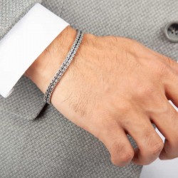 Gümüş Oksitli Erkek Bileklik Gümüş Oksitli Erkek Bileklik