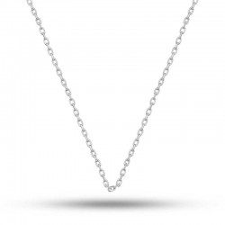 Gümüş 0.40 Mikron 50 Cm Forse Zincir