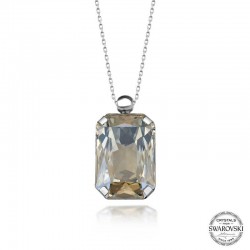 Swarovski Crystal Taşlı Gümüş Kadın Kolye Swarovski Crystal Taşlı Gümüş Kadın Kolye
