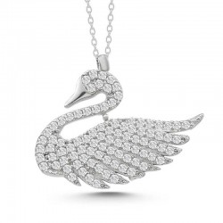 Gümüş Kuğu Kadın Kolye Gümüş Kuğu Kadın Kolye