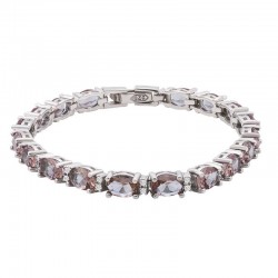 Gümüş Oval Zultanit Taşlı Kadın Bileklik Gümüş Oval Zultanit Taşlı Kadın Bileklik