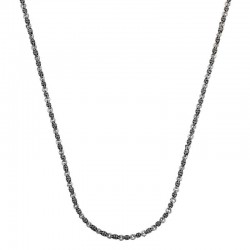 Gümüş Oksit Desenli Zincir Kolye Gümüş Oksit Desenli Zincir Kolye