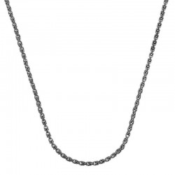 Gümüş Oksitli Arnavut Zincir Kolye Gümüş Oksitli Arnavut Zincir Kolye