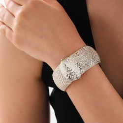 Gümüş Elişi Kalemli Kadın Bilezik Gümüş Elişi Kalemli Kadın Bilezik