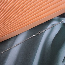 Gümüş Yılan Kadın Bileklik Gümüş Yılan Kadın Bileklik