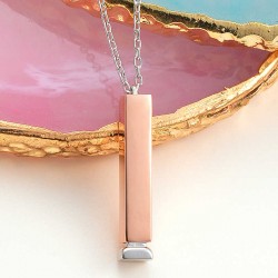 Gümüş İsim Yazılabilen Açılır Çubuk Kadın Kolye Gümüş İsim Yazılabilen Açılır Çubuk Kadın Kolye