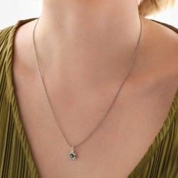 Gümüş Gül Kadın Kolye Gümüş Gül Kadın Kolye