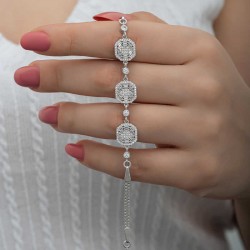 Gümüş Baget Kadın Bileklik Gümüş Baget Kadın Bileklik