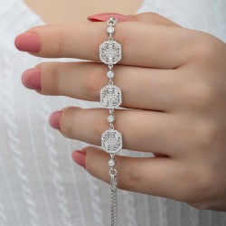 Gümüş Baget Kadın Bileklik Gümüş Baget Kadın Bileklik